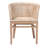 Claryssa 18.1'' H Mahogany Armchair