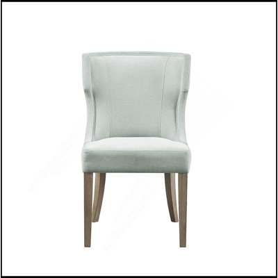 Chaise rembourrée à oreilles