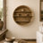 Sasha 3 Piece Circle Rattan Tiered Shelf