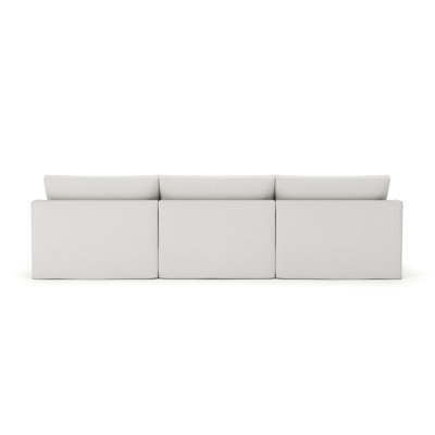 Wrenley 4-Piece Slipcovered Modular Sectional