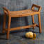 Asia Ascend 31" W Teak Shower Bench
