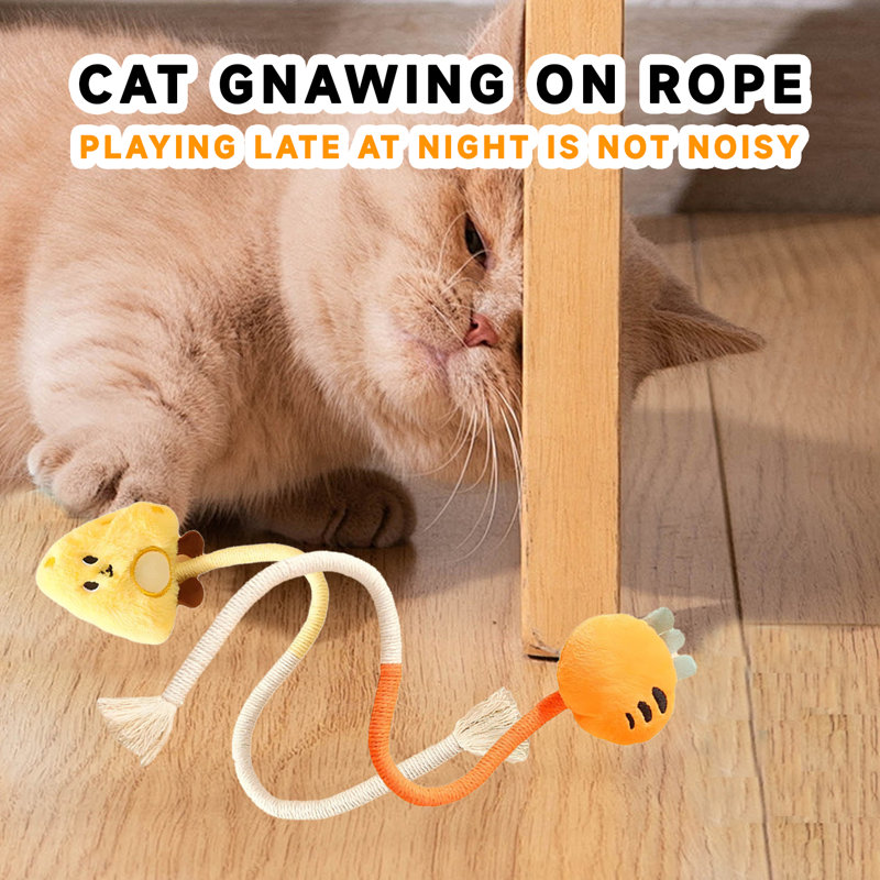 Jouets pour chat avec cordes à mâcher 21,65 po
