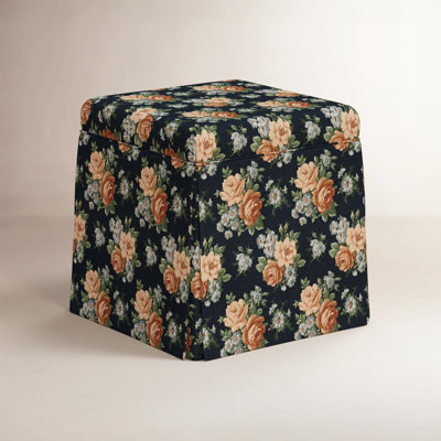 Pouf de rangement Branesha à jupe