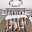 Ensemble de housse de couette Futuristic Stripe And Sphere Symphony-696111233