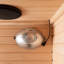 Sauna infrarouge FAR pour 1 personne compatible avec la pruche du Canada, clavier tactile, lumière de thérapie DEL