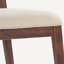 Chaise en bois massif Lazaro