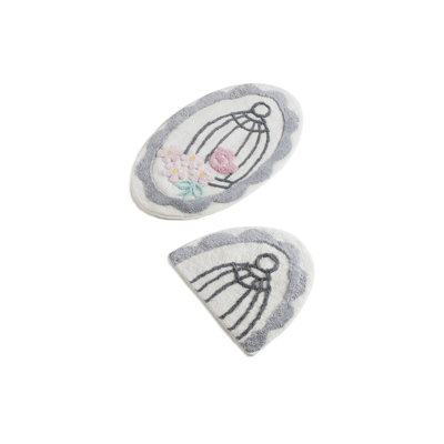 Ensemble de 2 tapis de bain Alewine