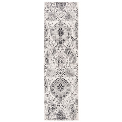 Tapis oriental crème / argenté Barefield
