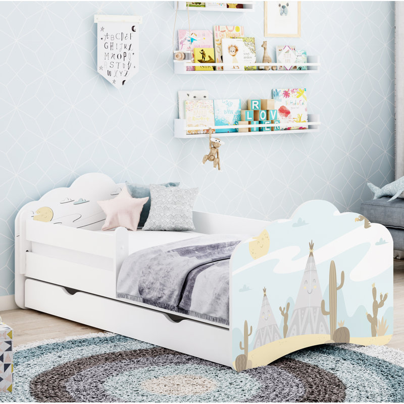 Quickep Cabin Bed Themed Beds, European Toddler, White