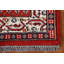 Tapis rouge en laine Botemir