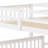 Jamelah Twin-Twin over Full L-Shaped Bunk Bed With 3 Drawers, Portable Desk and Wardrobe-592142668