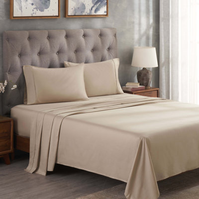 Ensemble de draps 300 fils en mélange de coton égyptien