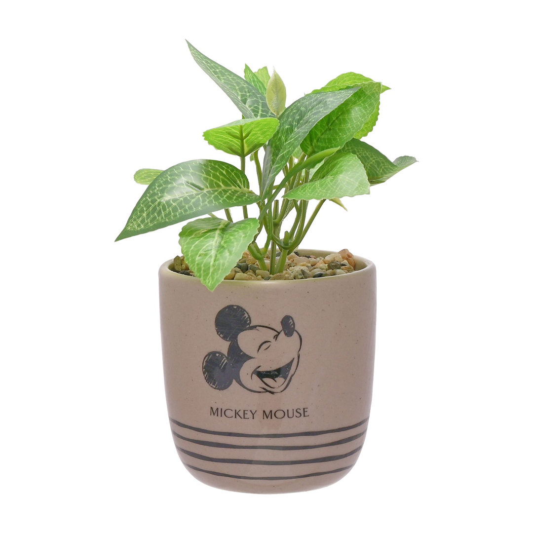 Blumentopf Disney Mickey aus Stein