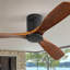 Ventilateur de plafond 52 pouces à profil bas DC