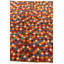Tapis orange Nunez