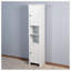 Armoire de rangement pour salle de bain avec 2 portes