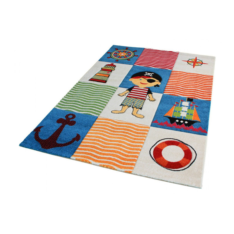 Pirat Flatweave Area Rug, Rectangular 80 x 150cm
