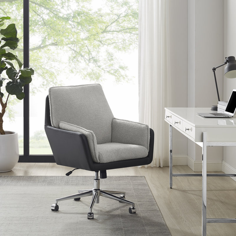 Anjanetta Task Chair, Gray, Gray