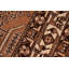 Tapis brun / beige / noir en laine noué à la main 8 pi 1 po x 11 pi 5 po Abree Oriental