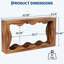 Console 63 po avec rangement à 2 niveaux, entrée étroite et canapé, table d'appoint 63 po-68692706