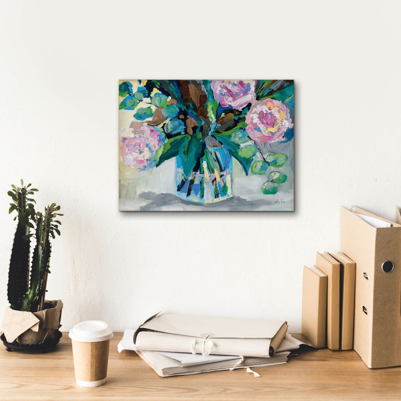 «Crush» par Jeanette Vertentes, art mural sur toile, H 12 po x l 16 po x P 0,75 po