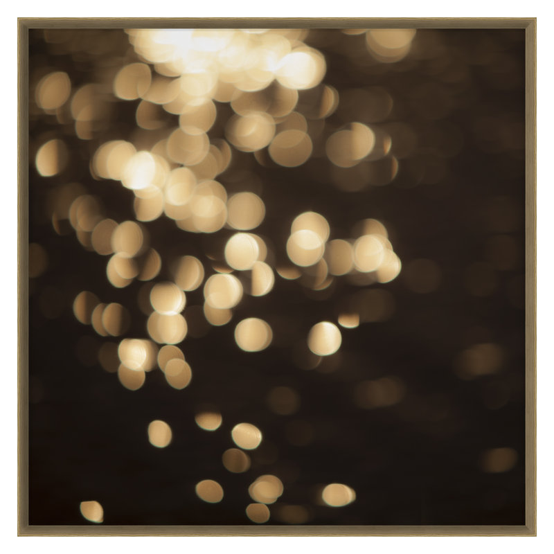 Water Abstract Print by Acer Images, Oak Framed, 40" H x 40" W