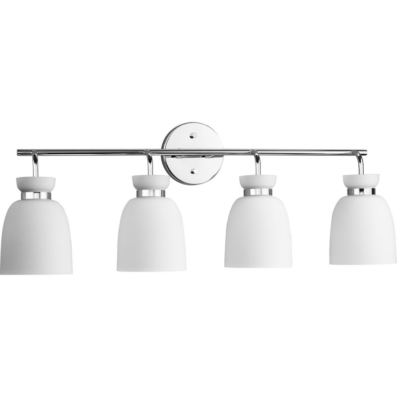 Lexie Dimmable Vanity Light, Polished Chrome, 4