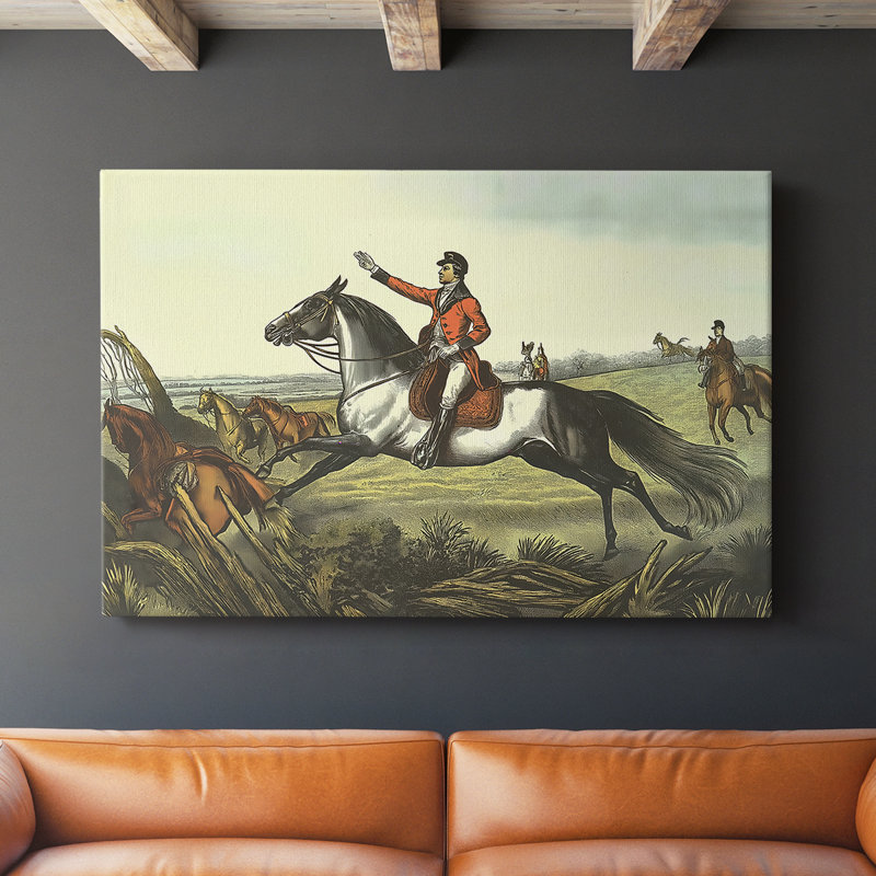 Animaux, paysage, série CCXV, H 12 po x l 18 po
