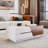 Laferty Extendable Sliding Top Coffee Table with Storage,living room table,Cocktail table-1935616462
