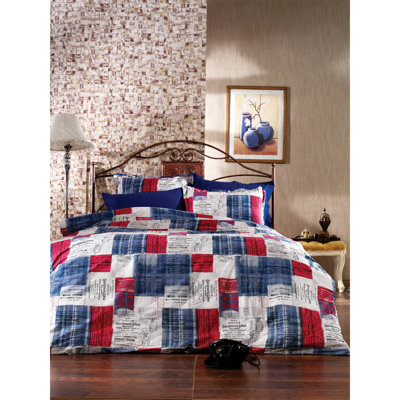Cotton Patchwork Duvet Cover