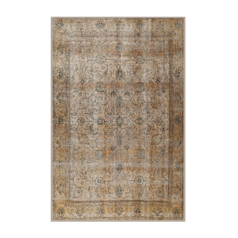 Oriental Indoor Rug, Rectangle 5' x 8'