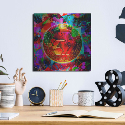 HEX Crypto Color,' Metal Wall Art