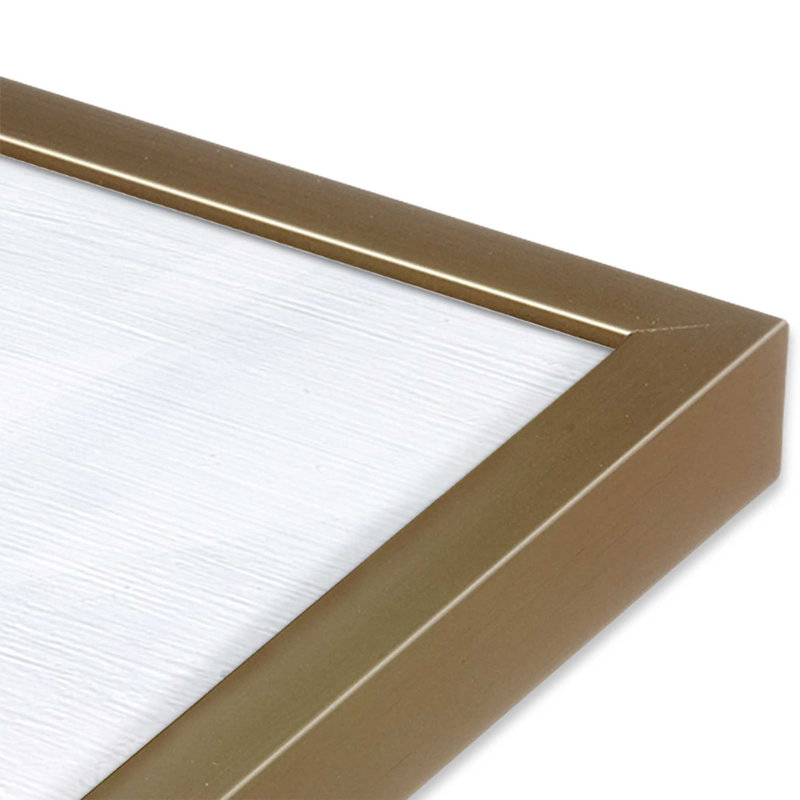 Grange noire patinée I, Or brossé, H 12,25 po x l 15,25 po