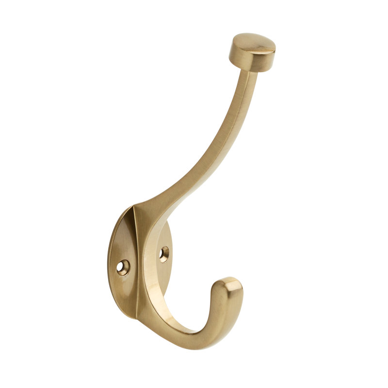 Niobrara Wall Wall Hook, Champagne Bronze