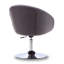 Fauteuil demi-tonneau pivotant de 26 po Helmuth-47873691