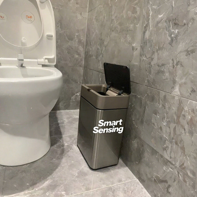 Poubelle à capteur 2,38gal Smart