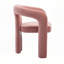 Fauteuil de cuisine en velours rembourré-2045468966