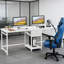 Double poste de travail, bureau d'ordinateur, bureau-1483254331