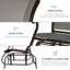 Banc en acier Jalyia