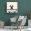 «Animals Bathtime 17», peinture sur toile-90734327