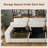 Peppel 128" Upholstered 4 seater Sofa with 4 Storage Layers, up to 1000LBS
