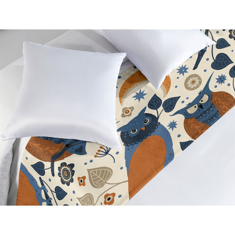 Foulard de lit Ambesonne Nature, Très grand lit