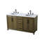 Meuble-lavabo double 60 po-1342035336