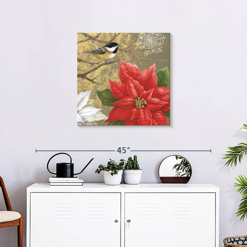 Harnek Winter Birds Chickadee I