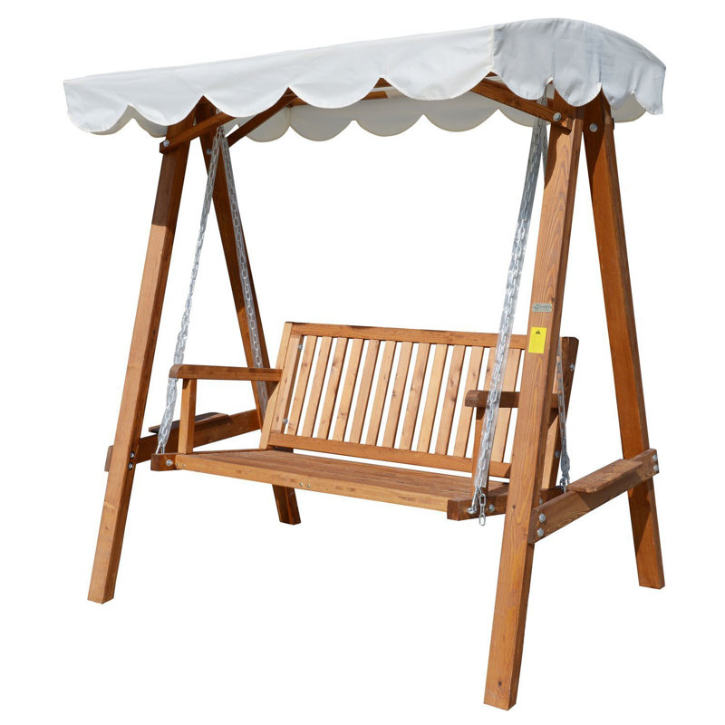 Balancelle 2 places avec support Leiker, L 63,75 po