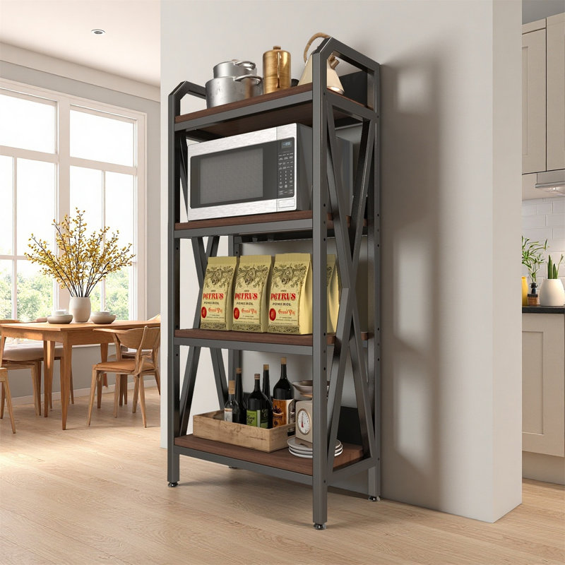 Tablettes de rangement 56,5 po, (4 tablettes) H 56,3 po x l 25,6 po x P 15,8 po