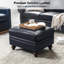 Blanchett Genuine Leather Ottoman-427300014