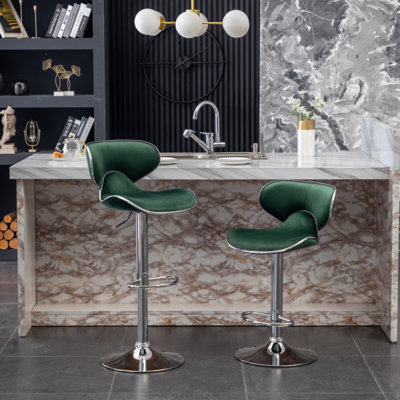  Tabouret de bar rotatif ajustable Annetra