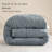 Taf Velvet Gray Blanket-90.1in*68.1in-119304540-119304541