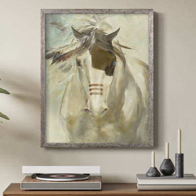 Warrior Framed Print - Solid Wood